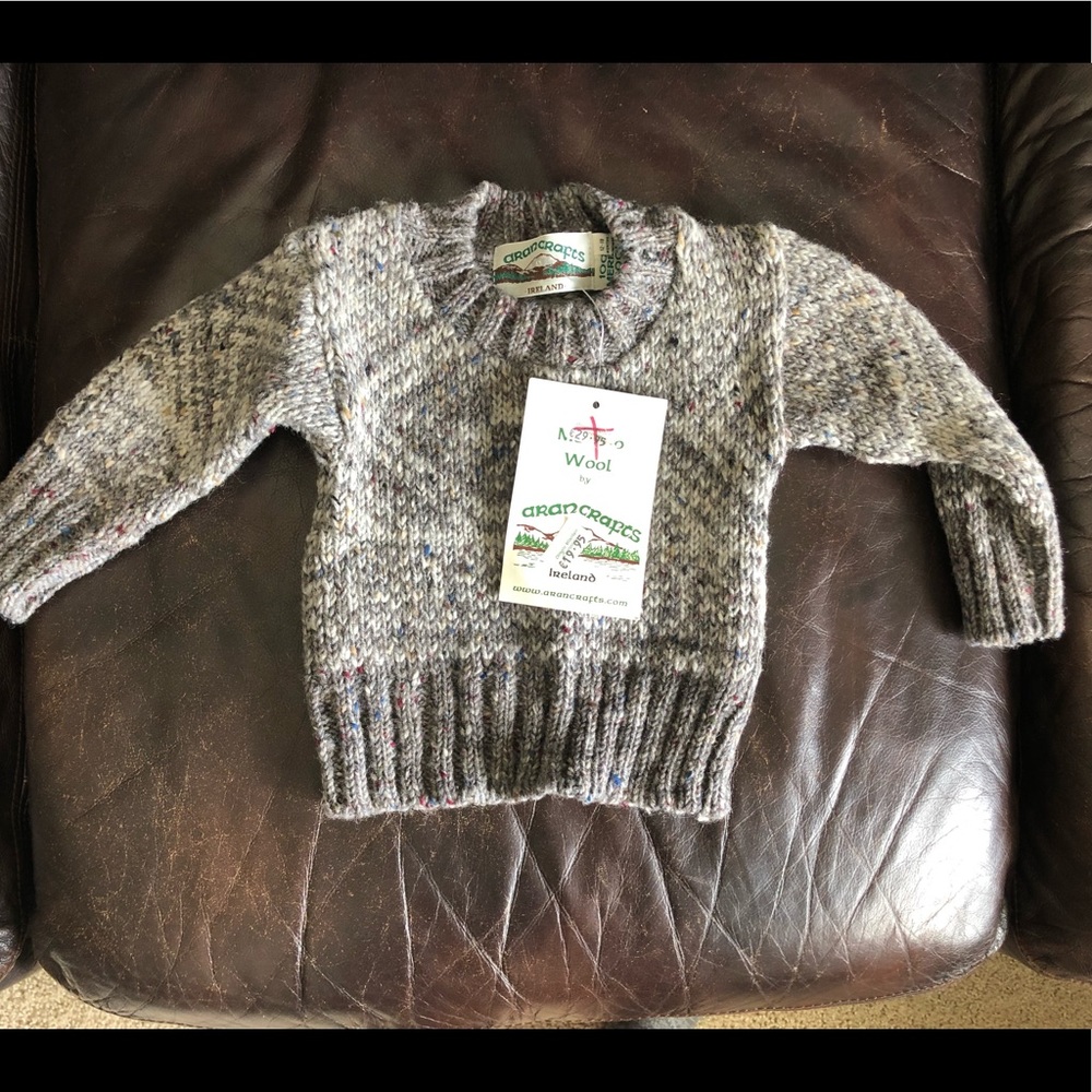 NWT Aran Crafts wool sweater